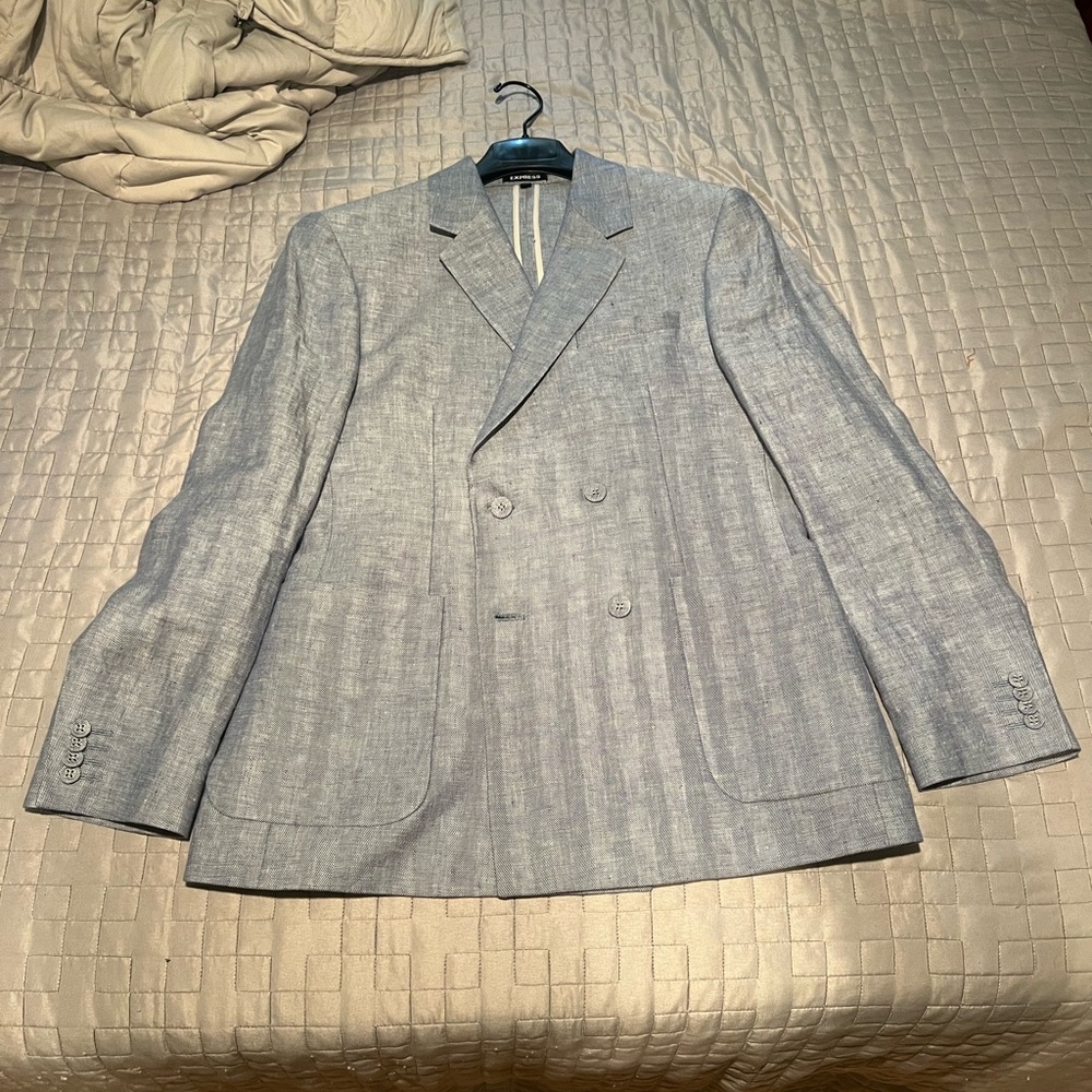 Express Linen Suit Coat